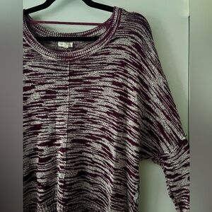 Oversized, lightweight knit sweater in size S